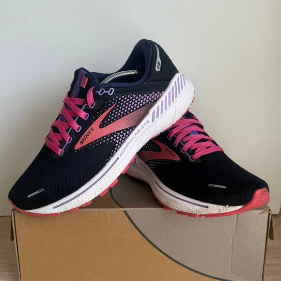 Brooks Shoes - Brooks Adrenaline 22 Women Running Sneakers - SZ 10
